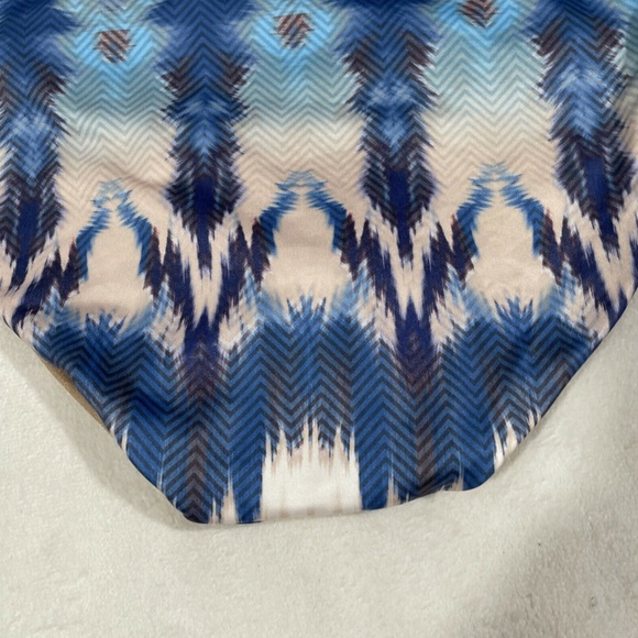 NEW WATER GLAMOUR Jesse Bikini Bottom in Blue Nude [SZ‎ Small ] - Picture 8 of 11